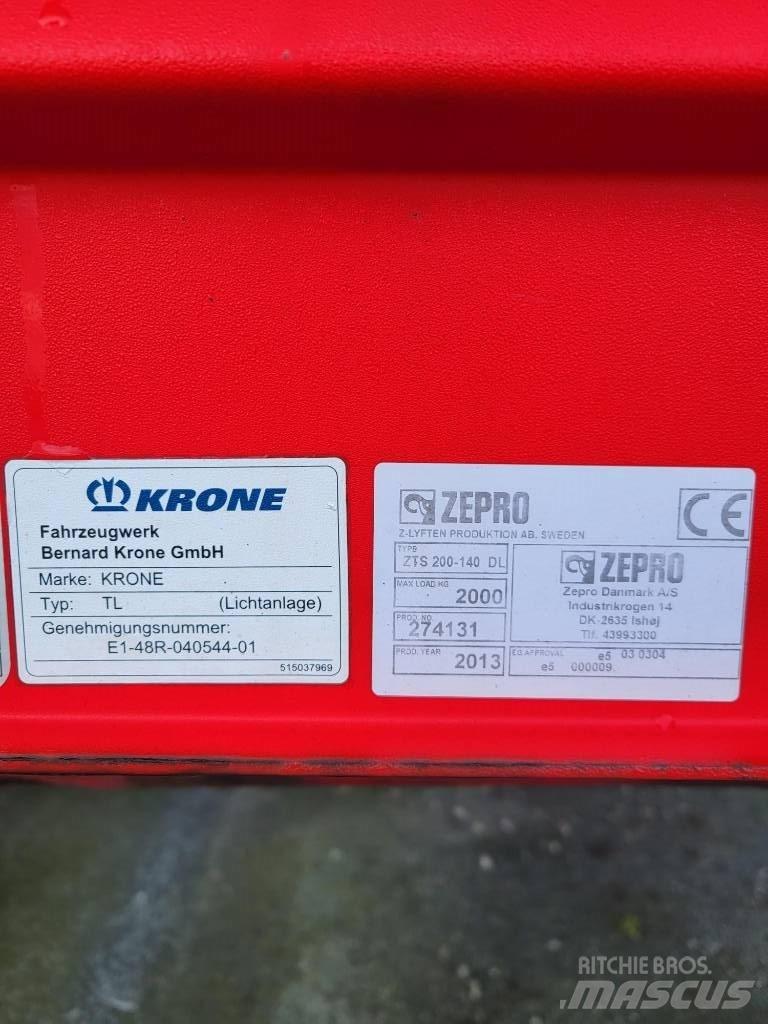 Krone SDP 27 Тентованные полуприцепы
