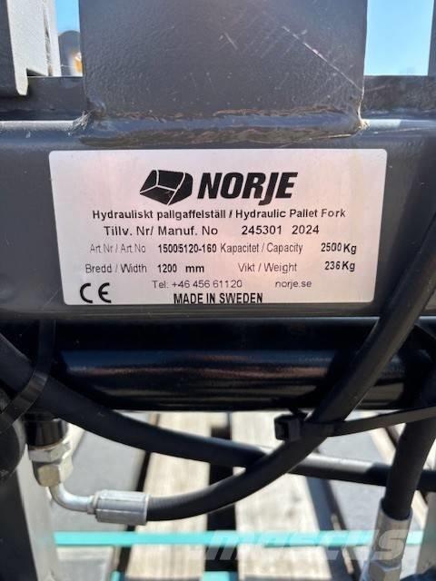 Norje Gaffelställ Паллетные вилы для фронтальных погрузчиков