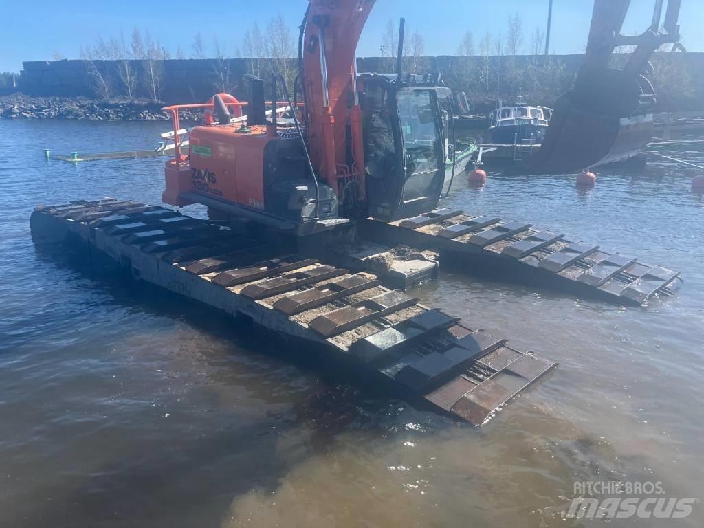 Hitachi ZX 130LCN Экскаваторы-амфибии