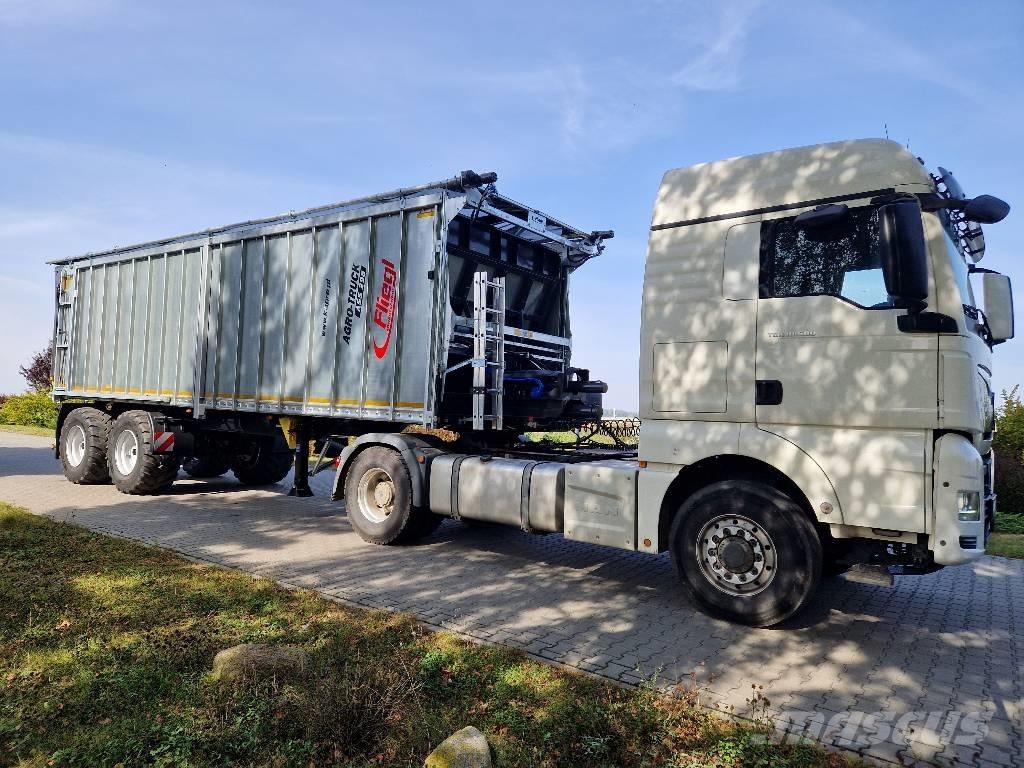 Fliegl ASS 298 Полуприцепы с подвижным полом