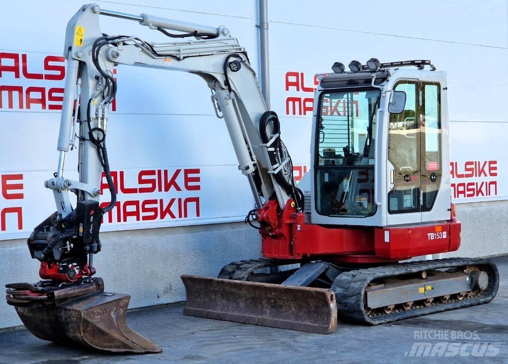 Takeuchi TB 153 FR Мини-экскаваторы