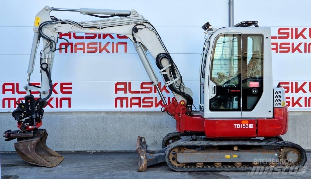 Takeuchi TB 153 FR Мини-экскаваторы