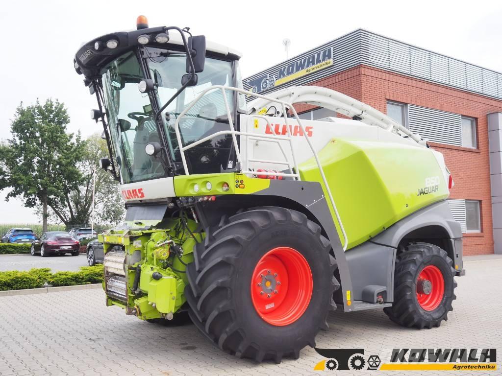 CLAAS Jaguar 850 4WD Самоходные кормоуборочные комбайны