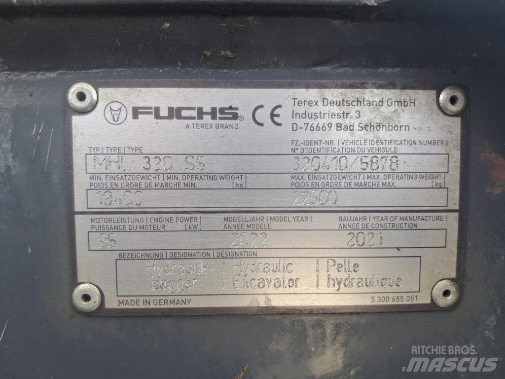Terex Fuchs MHL320F Складская техника - Другие