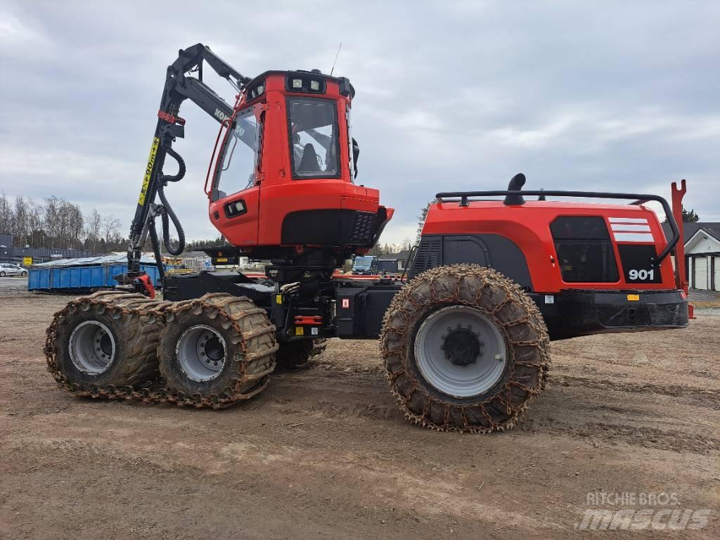 Komatsu 901 Харвестеры