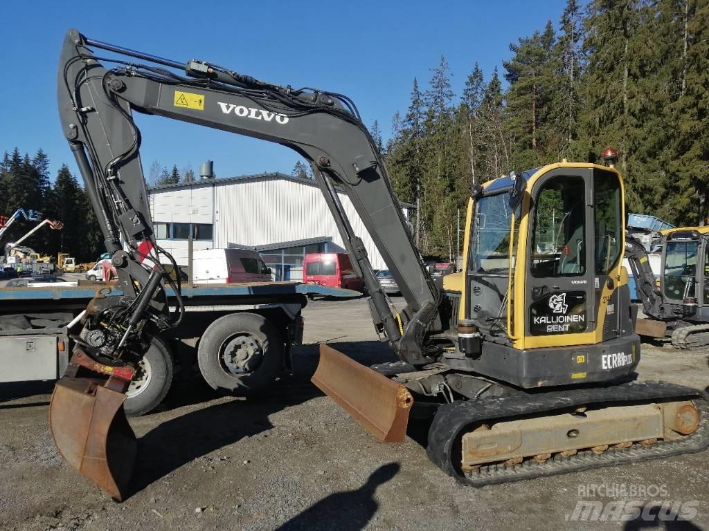 Volvo ECR 88 PLUS Малые экскаваторы 7т-12т
