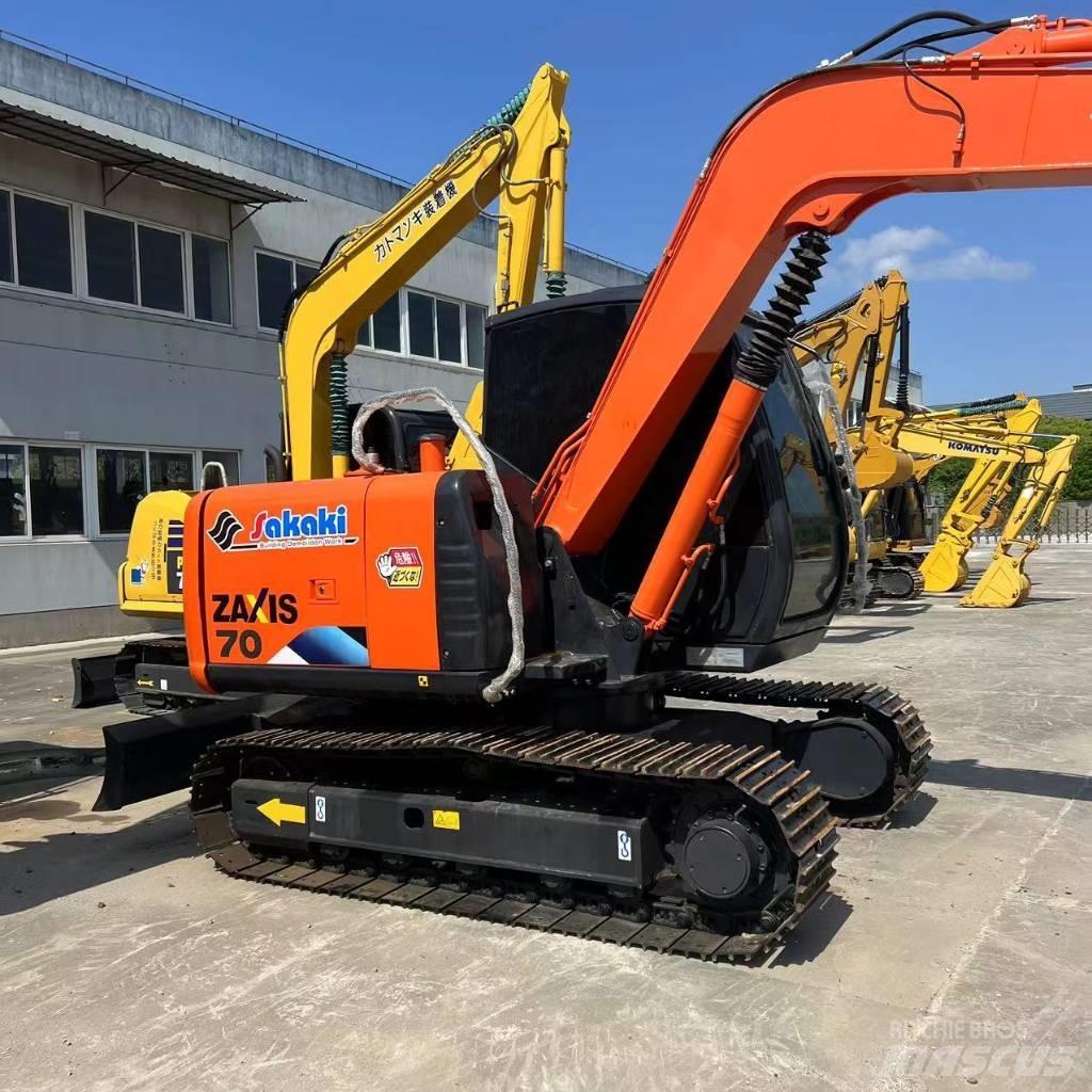 Hitachi ZX 70-5 Малые экскаваторы 7т-12т