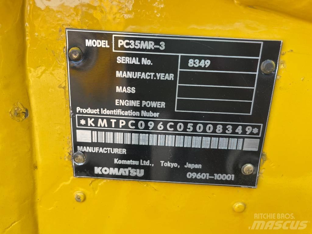 Komatsu PC 35 Мини-экскаваторы