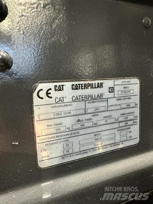 CAT EP 16 CPNT Электропогрузчики