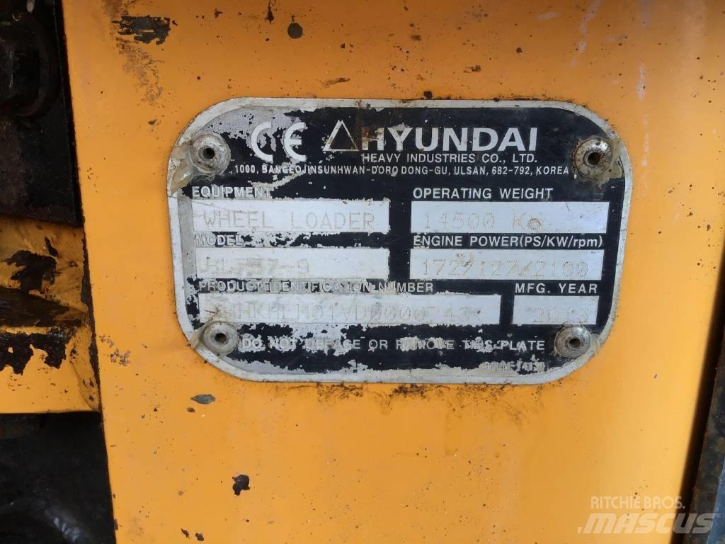 Hyundai HL 757-9 Фронтальные погрузчики