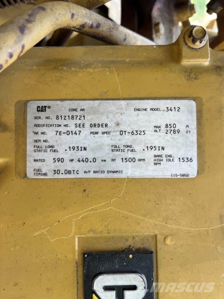 CAT 3412 Дизельные генераторы