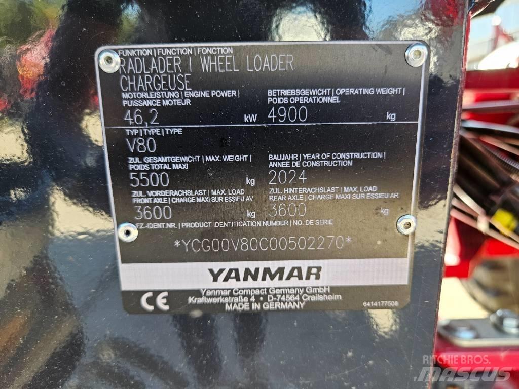 Yanmar V 80 Универсальные фронтальные погрузчики