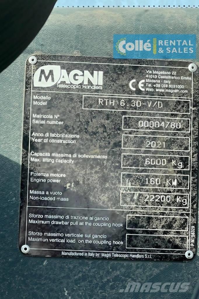 Magni RTH 6.30 | 2021 Телескопические погрузчики