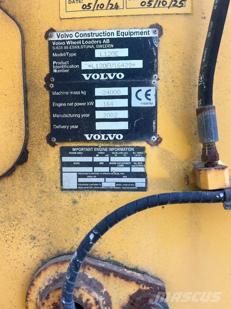 Volvo L 120 E Фронтальные погрузчики