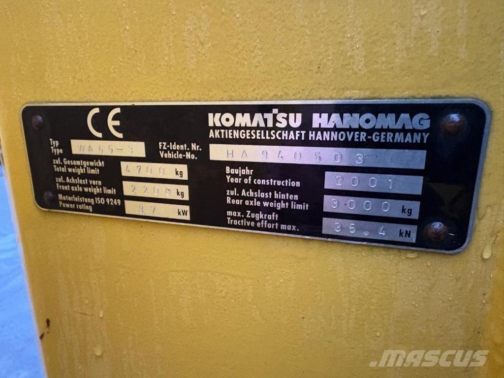 Komatsu WA 65-3 Фронтальные погрузчики