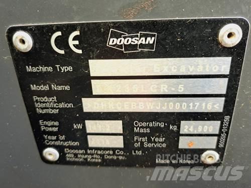 Doosan DX235LCR-5 Гусеничные экскаваторы