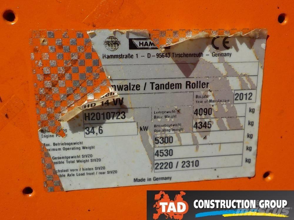 Hamm HD 14 Катки тротуарные