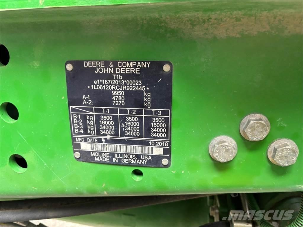 John Deere 6120R Трактора