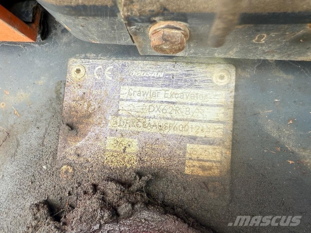Doosan DX 62 R-3 Мини-экскаваторы