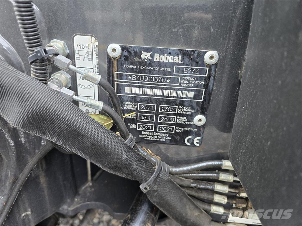 Bobcat E27z Мини-экскаваторы
