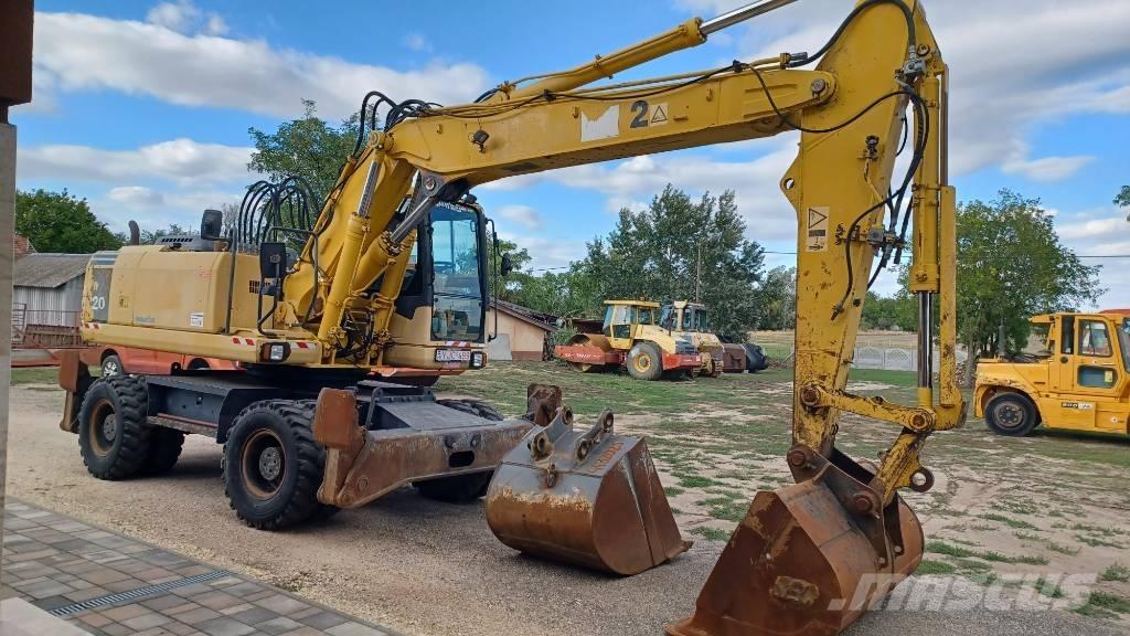 Komatsu PW 220-7 Колёсные экскаваторы