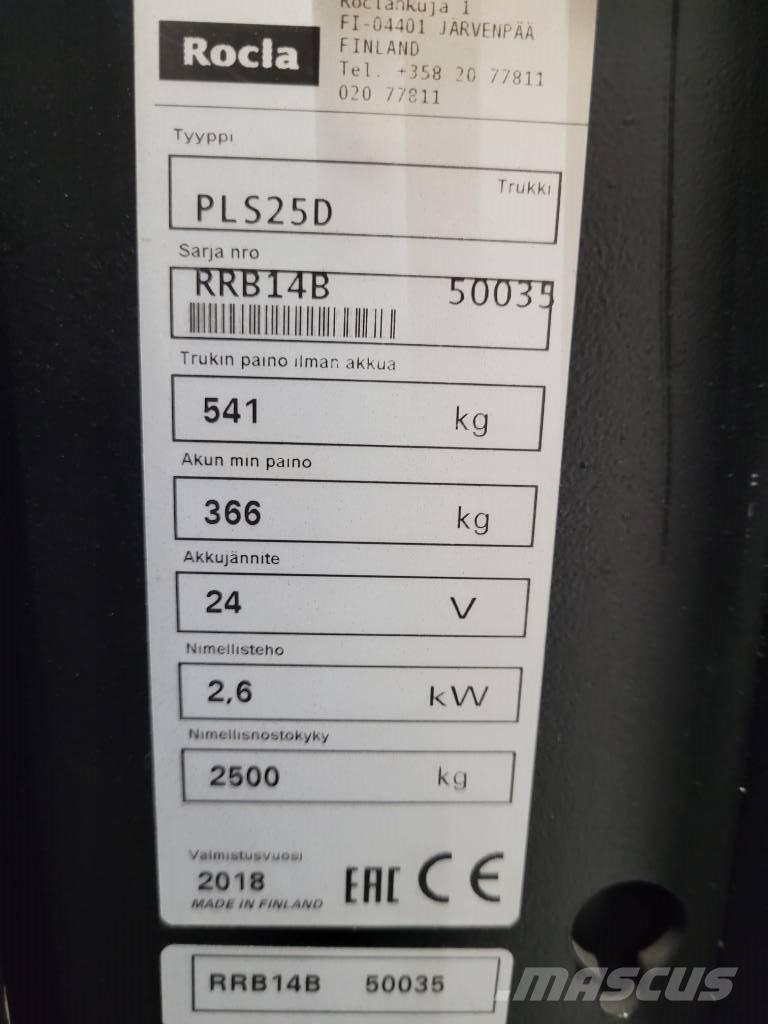 Rocla PLS25D Горизонтальные комплектовщики
