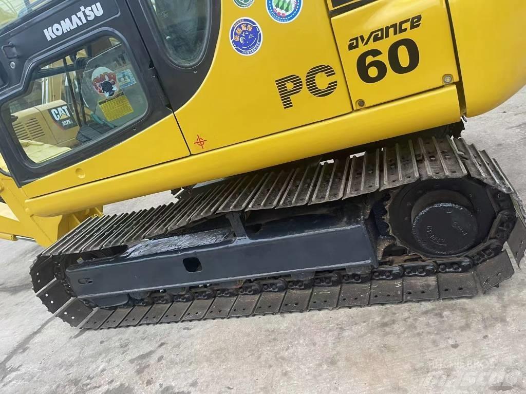 Komatsu PC 60 Малые экскаваторы 7т-12т