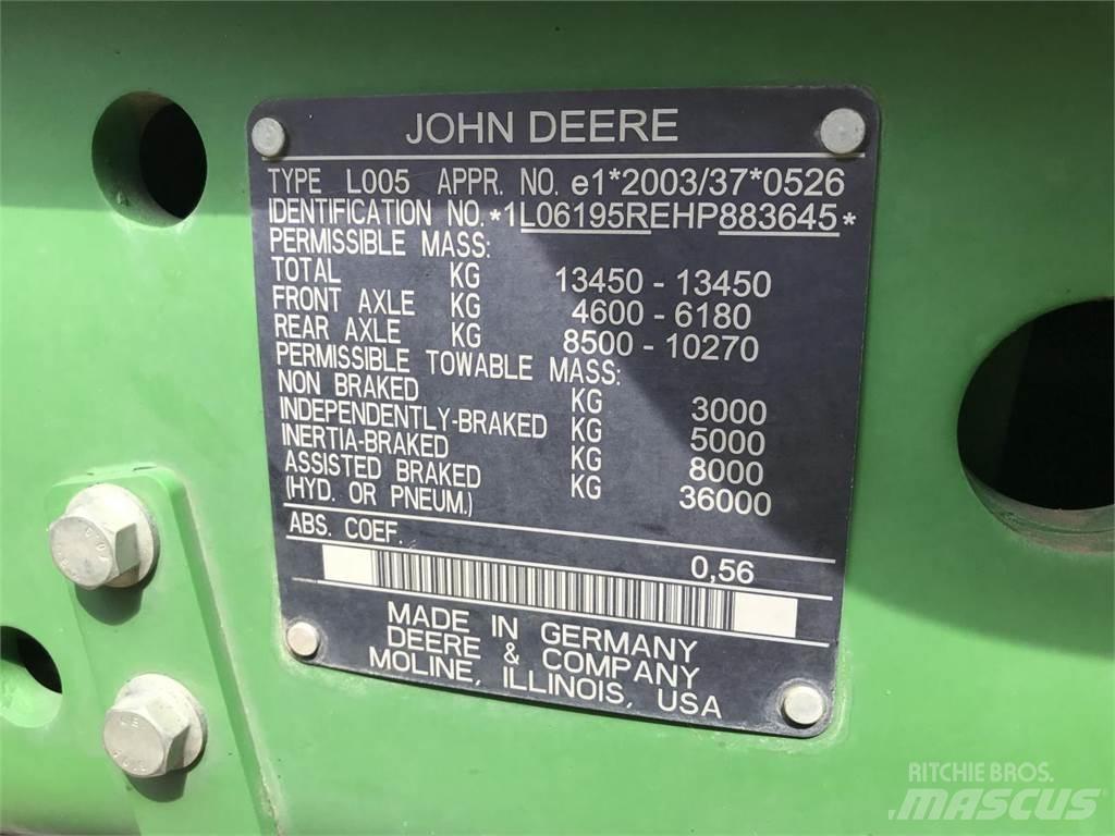 John Deere 6195R Трактора