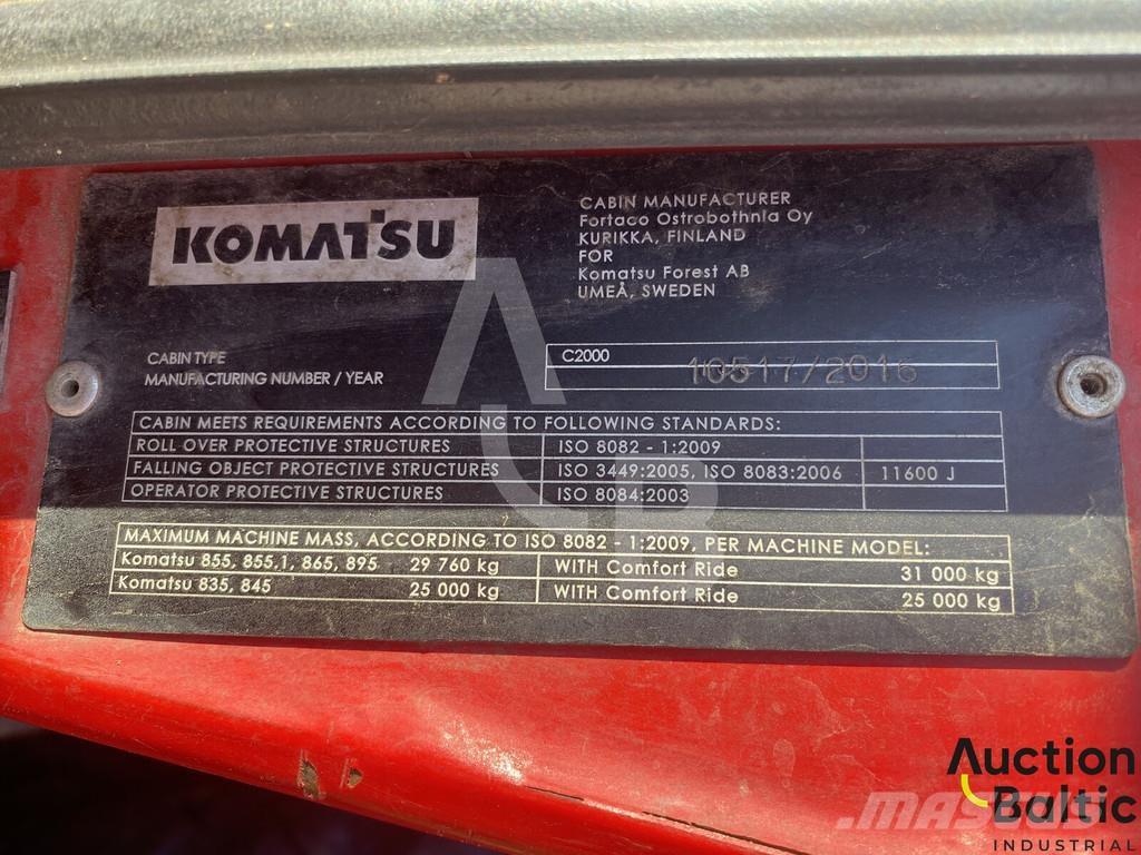 Komatsu 895 Форвардеры