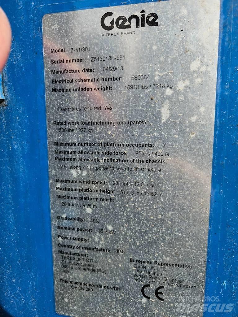 Genie Z 51/30 J RT Коленчатые подъемники