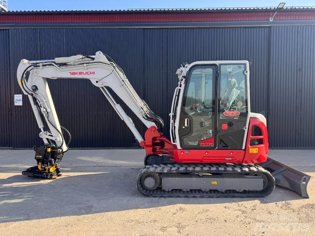 Takeuchi TB 370 Малые экскаваторы 7т-12т