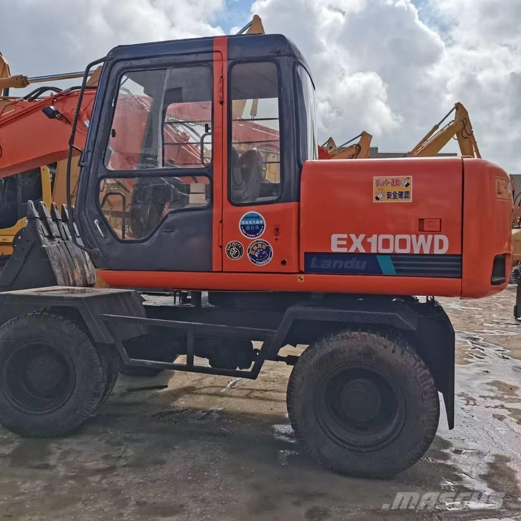 Hitachi EX 100 W D Колёсные экскаваторы