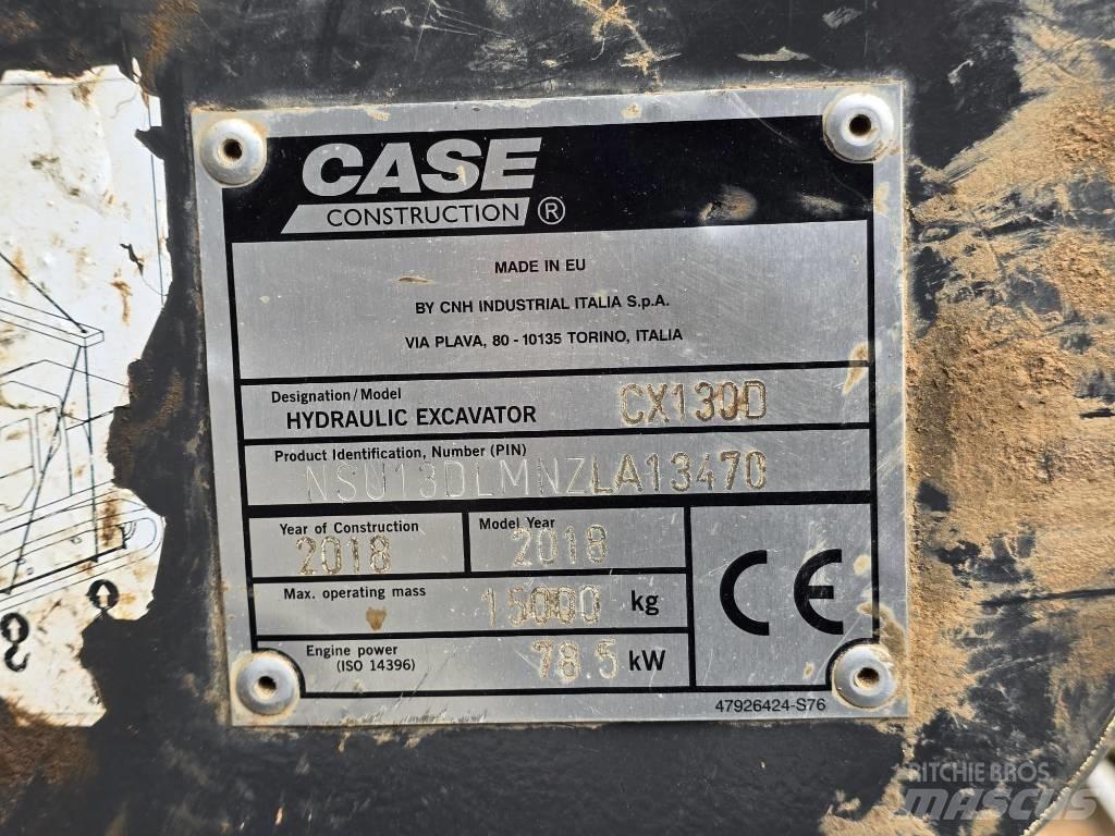 Case CX130 D Гусеничные экскаваторы