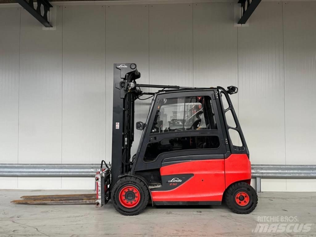 Linde E 50 Электропогрузчики
