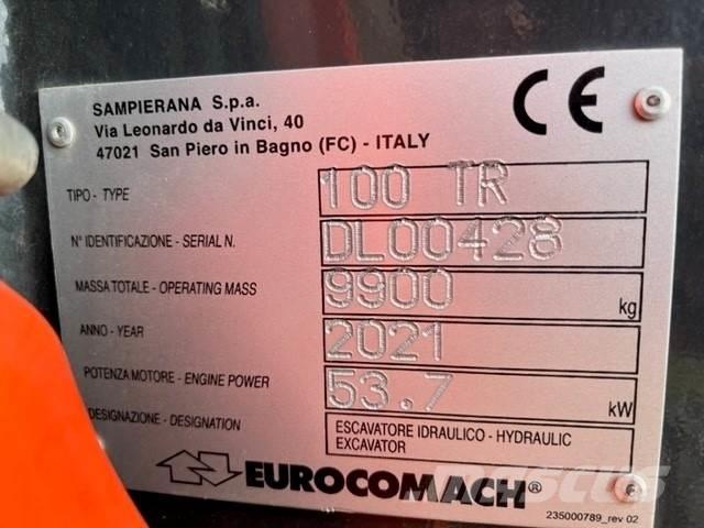 Eurocomach 100TR Мини-экскаваторы