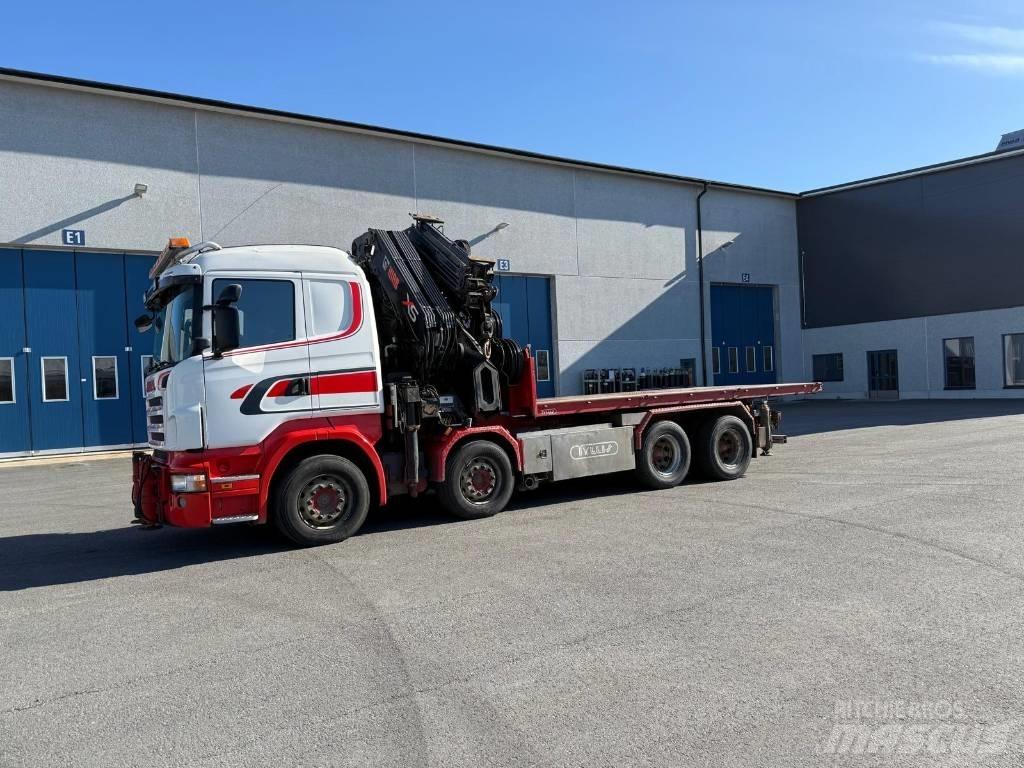 Scania R 480 Автомобильные краны