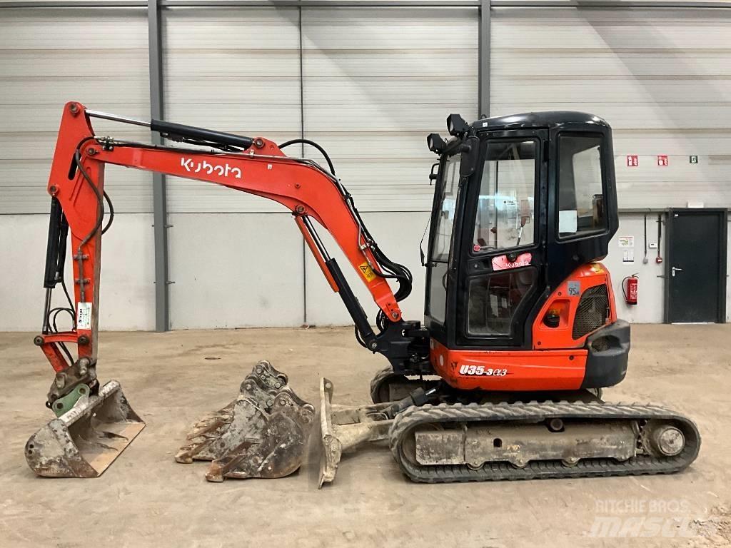 Kubota U 35-3 A 3 Мини-экскаваторы