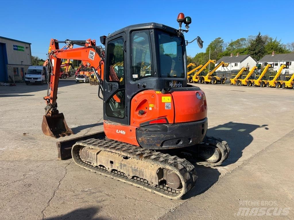 Kubota U48-4 Мини-экскаваторы