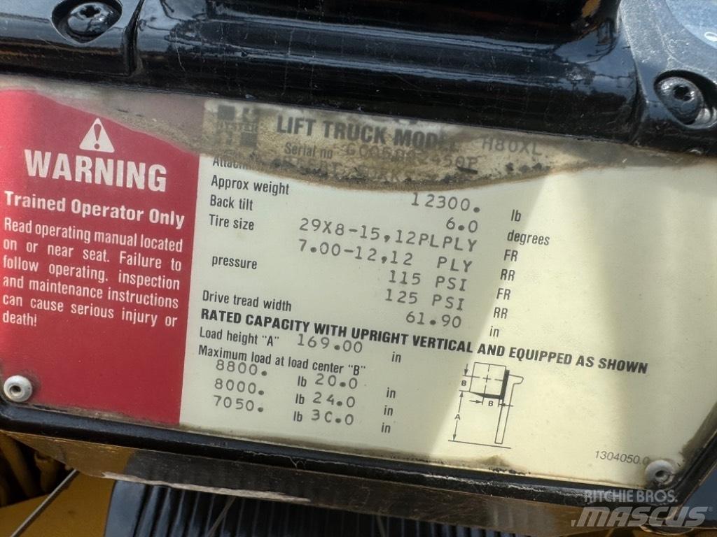 Hyster H 80 XL Другие складские механизмы