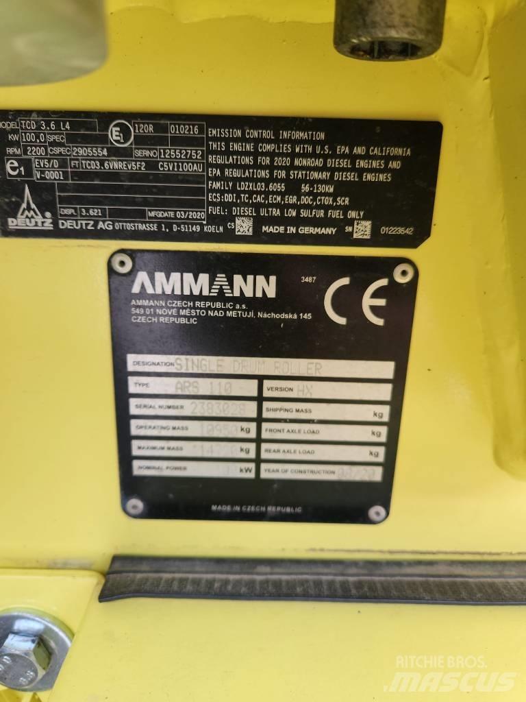 Ammann ARS 110 Грунтовые катки