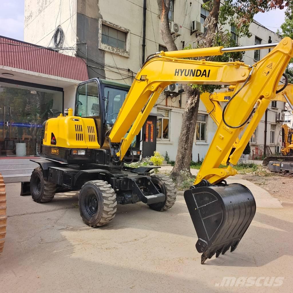 Hyundai 60 W-7 Колёсные экскаваторы