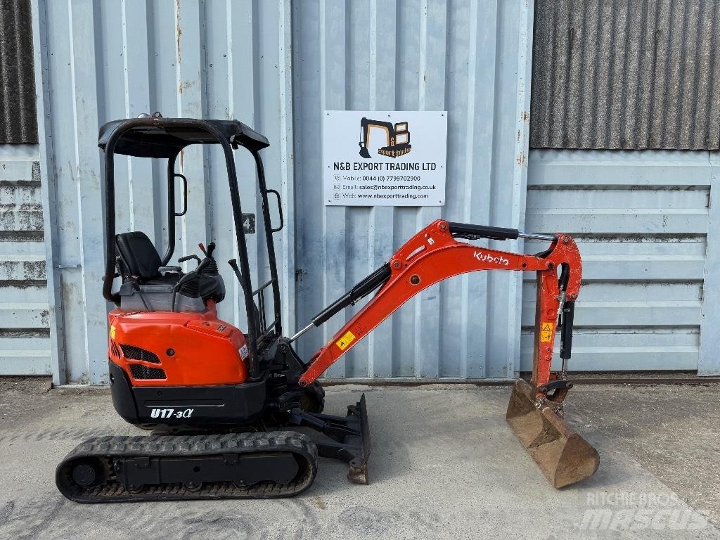 Kubota U 17 Мини-экскаваторы