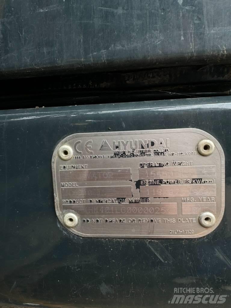 Hyundai HX 140L Гусеничные экскаваторы