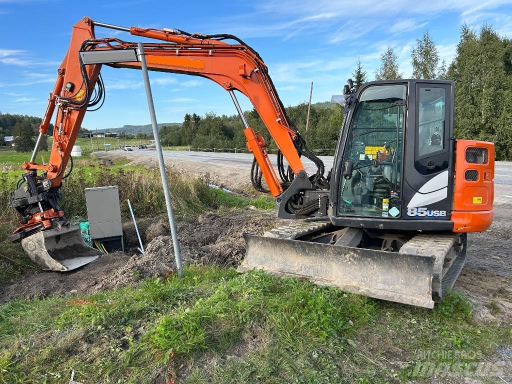 Hitachi ZX 85 US B-6 Малые экскаваторы 7т-12т