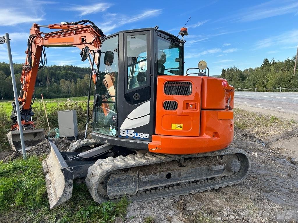 Hitachi ZX 85 US B-6 Малые экскаваторы 7т-12т