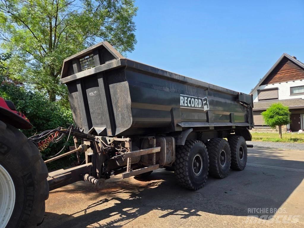 Record P33T Тракторные самосвальные прицепы