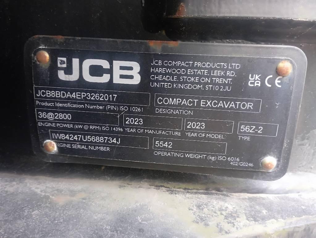 JCB JCB 56Z-2 Мини-экскаваторы