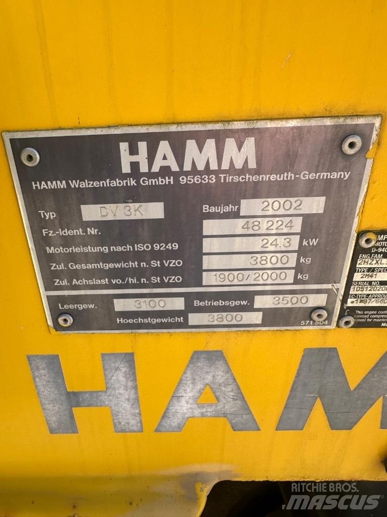 Hamm DW3 tromble Другие дорожные катки