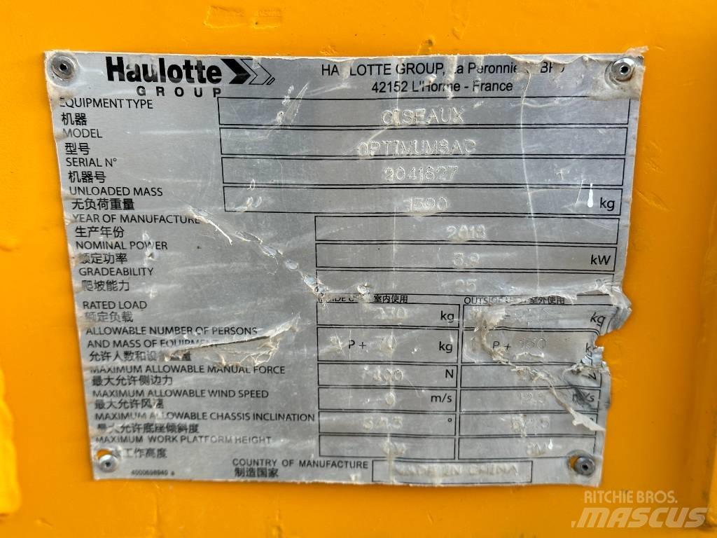 Haulotte OPTIMUM 8 Ножничные подъемники