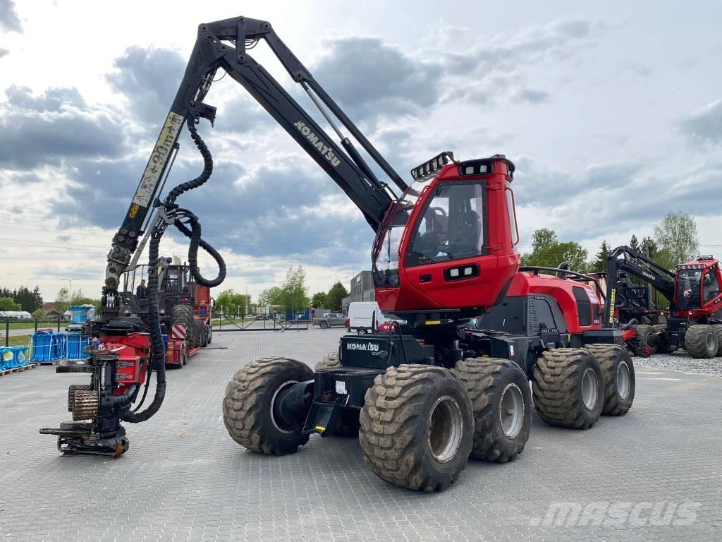 Komatsu 901 XC Харвестеры
